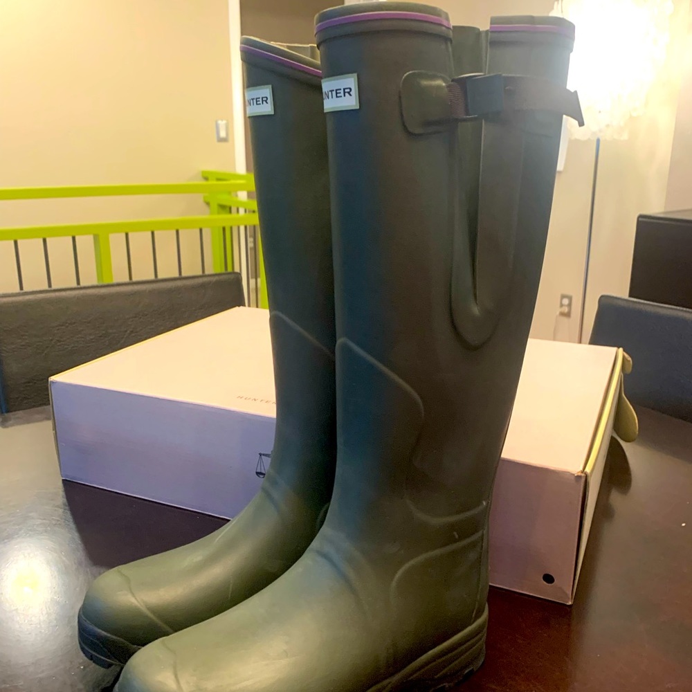 Hunter Lady Balmoral Side Adjustable Neoprene Boot